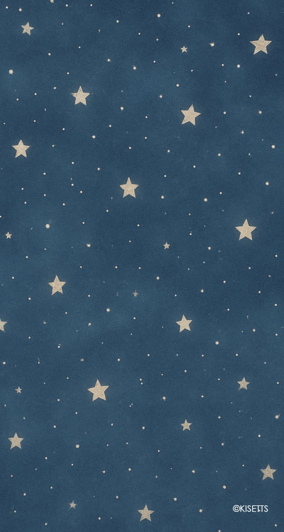 夜空色の魔法の星 スマホ壁紙・待ち受け画像